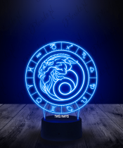Lampka LED 3D Plexido Koziorożec Znak Zodiaku - 1