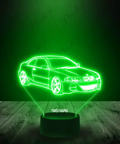 Lampka LED 3D Plexido BMW E46 Coupe - 1