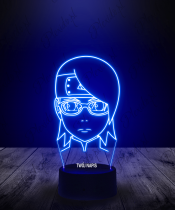 Lampka LED 3D Plexido Sarada Anime - 1