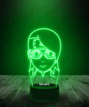 Lampka LED 3D Plexido Sarada Anime - 3