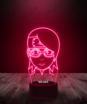 Lampka LED 3D Plexido Sarada Anime - 2