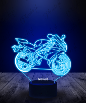 Lampka LED 3D Plexido Ścigacz Motor