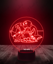 Lampka LED 3D Plexido Awatar Aanga Postacie