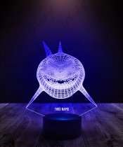 Lampka LED 3D Plexido Rekin Gdzie Jest Nemo