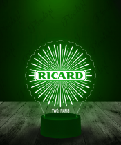 Lampka LED 3D Plexido Ricard - 3