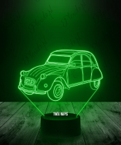 Lampka LED 3D Plexido Samochód Citroen Vintage - 3