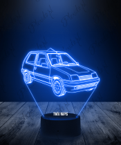 Lampka LED 3D Plexido Samochód Citroen