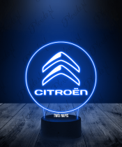 Lampka LED 3D Plexido Citroen Emblemat - 2