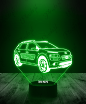 Lampka LED 3D Plexido Samochód Citroen C4 Cactus - 3