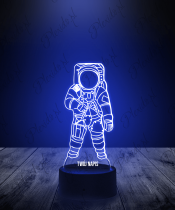 Lampka LED 3D Plexido Astronauta Kosmonauta - 1