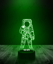 Lampka LED 3D Plexido Astronauta Kosmonauta - 2