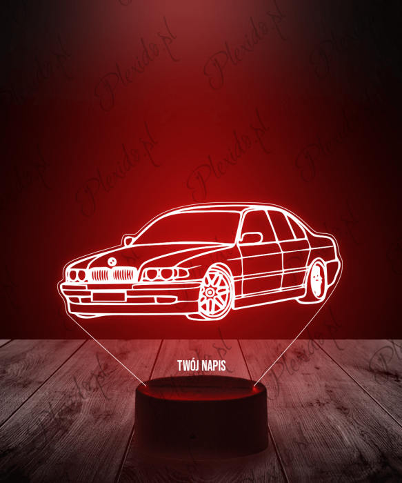 Lampka LED 3D Plexido BMW E36 - 1