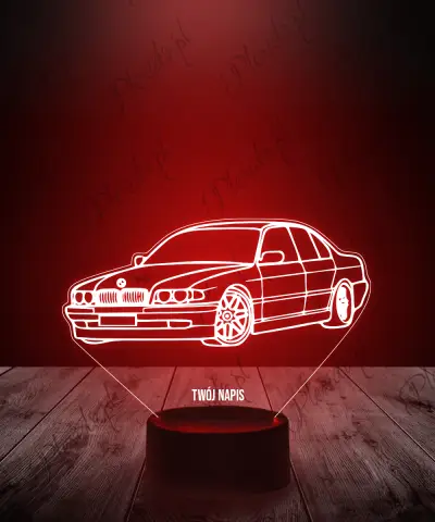 Lampka LED 3D Plexido BMW E36 - 1