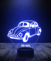 Lampka LED 3D Plexido Volkswagen Garbus - 1