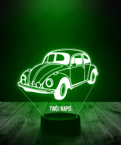 Lampka LED 3D Plexido Volkswagen Garbus - 2