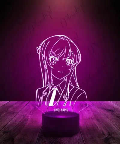 Lampka LED 3D Plexido Kaede Azusagawa