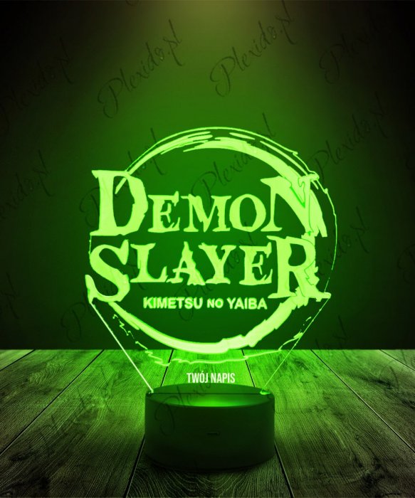 Lampka LED 3D Plexido Demon Slayer