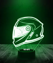 Lampka LED 3D Plexido Kask na Motocykl - 2