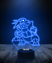 Lampka LED 3D Plexido Pokemon Aggron