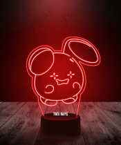 Lampka LED 3D Plexido Pokemon Whismur