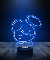 Lampka LED 3D Plexido Pokemon Whismur - 2