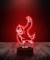 Lampka LED 3D Plexido Pokemon Vigoroth - 1