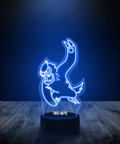 Lampka LED 3D Plexido Pokemon Vigoroth - 2