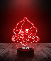 Lampka LED 3D Plexido Pokemon Meditite