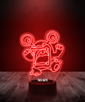 Lampka LED 3D Plexido Pokemon Loudred