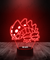 Lampka LED 3D Plexido Pokemon Lairon