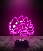 Lampka LED 3D Plexido Pokemon Lairon - 2