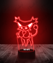 Lampka LED 3D Plexido Pokemon Delcatty