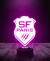 Lampka LED 3D Plexido SF Paris Stade Français - 2