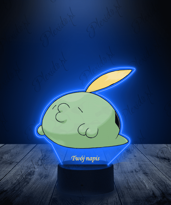 Lampka LED 3D Plexido z Nadrukiem Pokemon Gulpin