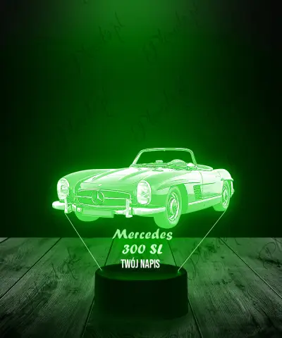 Lampka LED 3D Plexido Mercedes 300 SL - 1