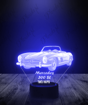 Lampka LED 3D Plexido Mercedes 300 SL - 2