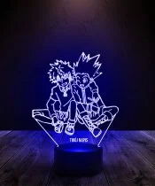 Lampka LED 3D Plexido Killua i Gon