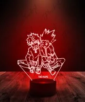 Lampka LED 3D Plexido Killua i Gon