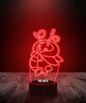 Lampka LED 3D Plexido z Nadrukiem Pokemon Volbeat - 1