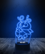 Lampka LED 3D Plexido z Nadrukiem Pokemon Volbeat - 2