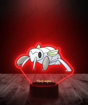 Lampka LED 3D Plexido UV Pokemon Nincada z Nadrukiem - 1