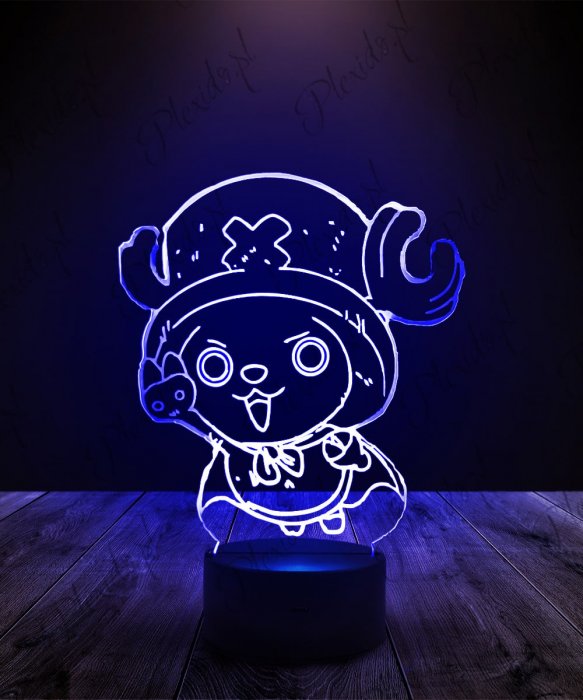 Lampka LED 3D Plexido Monkey Luffy One Piece