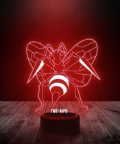 Lampka LED 3D Plexido Pokemon Beedrill - 3