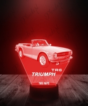 Lampka LED 3D Plexido Samochód Triumph TR6 Kabriolet - 2