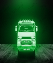 Lampka LED 3D Plexido Ciężarówka Tir Renault - 1