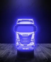 Lampka LED 3D Plexido Ciężarówka Tir Iveco - 1