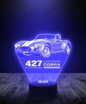 Lampka LED 3D Plexido Samochód Ford Cobra 427 - 1
