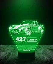 Lampka LED 3D Plexido Samochód Ford Cobra 427 - 3