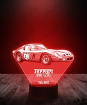 Lampka LED 3D Plexido Samochód Ferrari GTO 250 - 1