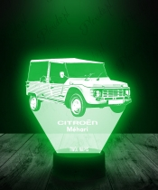 Lampka LED 3D Plexido Samochód Citroen Mehari - 3